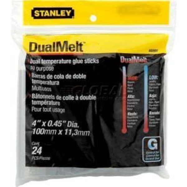 Stanley Stanley GS20DT DualMelt„¢ Glue Sticks 4", 24 Pack GS20DT
